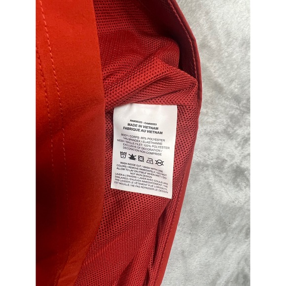 Nike Matching Set Lounge Shorts & T-Shirt Orange Activewear Casual Women's Large - Picture 4 of 15